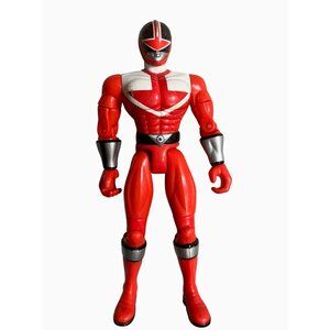 Power Rangers 6 Inch Time Force Figure Red Bandai 2000